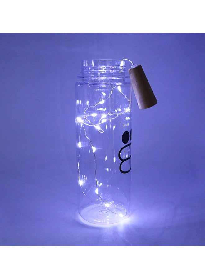 20 LED Cork Shaped Wire Fairy Lights White 6x6x2.2cm  - Image 4