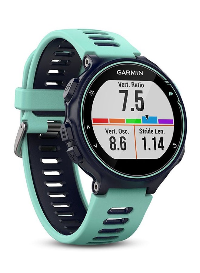 جارمين ساعة يد ذكية فور رانر طراز 735XT أزرق فروست/ أزرق ميدنايت - Image 2