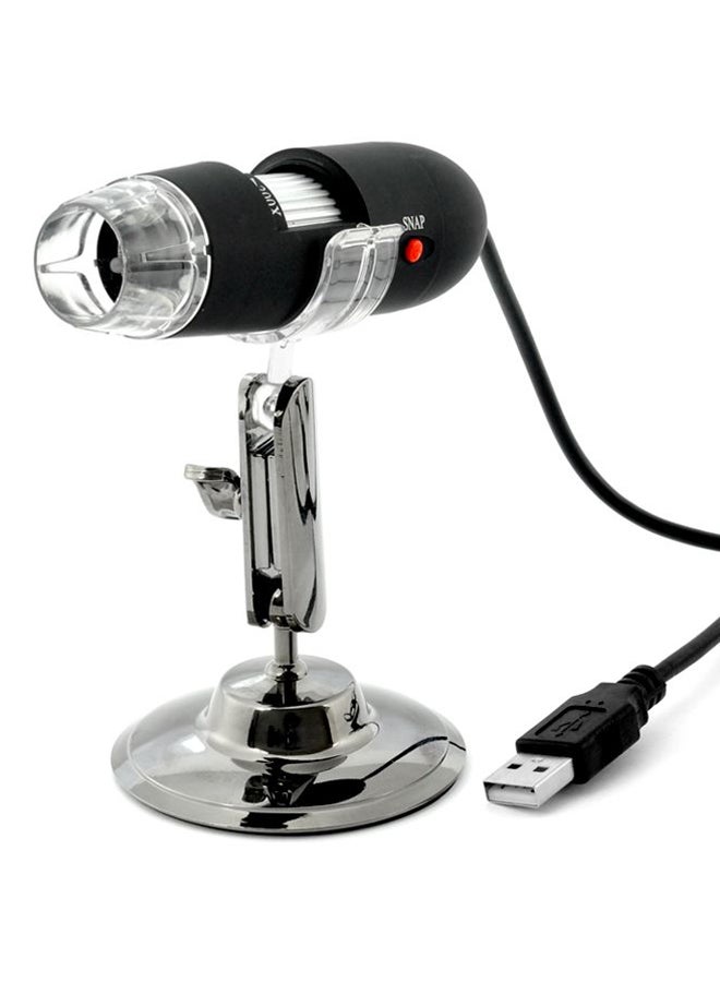 USB Digital Microscope Black/Silver 