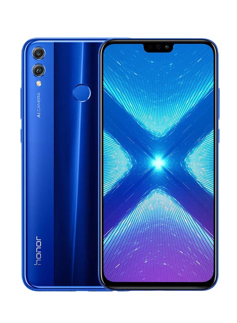 8X Dual SIM Blue 128GB 4G LTE