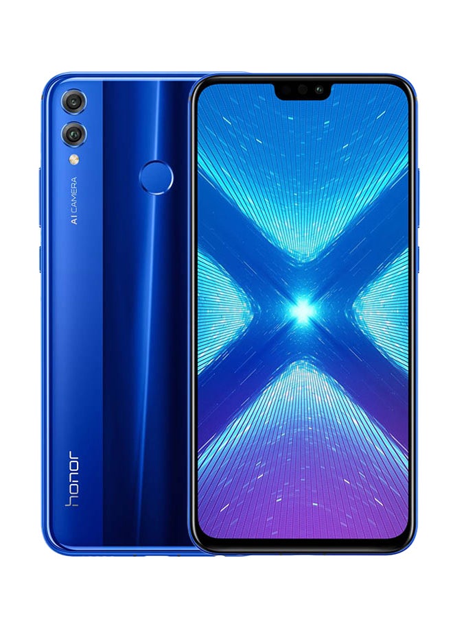 8X Dual SIM Blue 128GB 4G LTE