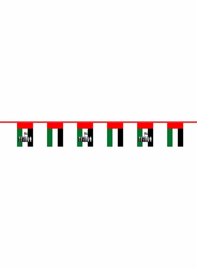 أتسا طقم صف أعلام الإمارات العربية المتحدة مكون من 20 قطعة 