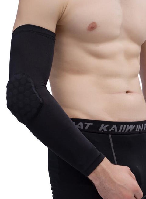 Honeycomb Compression Arm Guard Sleeve - Medium