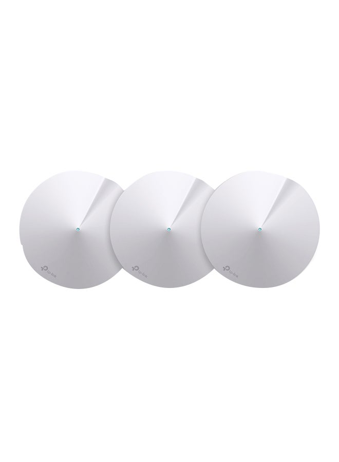 TP-LINK 3-Piece Deco M5 AC1300 MU-MIMO Dual-Band Whole Home Wi-Fi System White  - Image 1