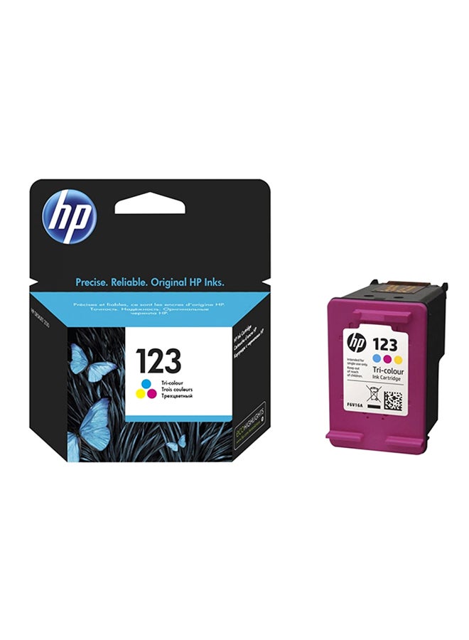 HP Tri-color Original Inkjet Printer Cartridges Multicolor