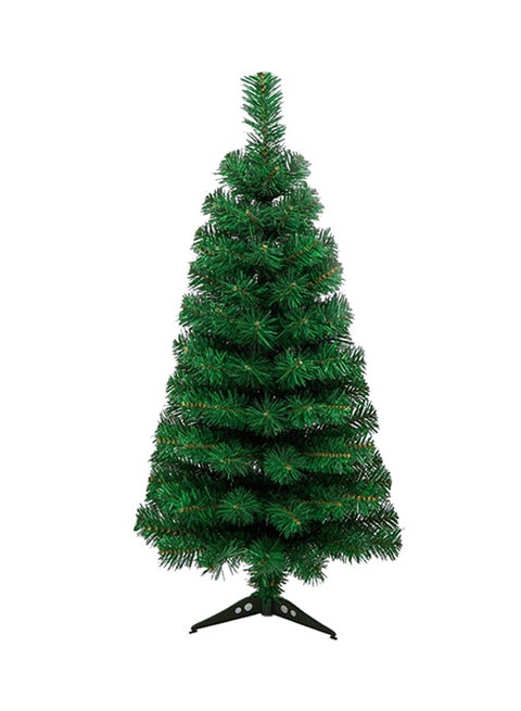 Artificial Christmas Tree With Stand Green/Black 60centimeter