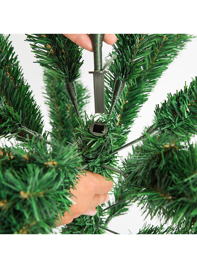 Y&D Decorative Christmas Tree With Stand Green/Black 150cm - Image 2