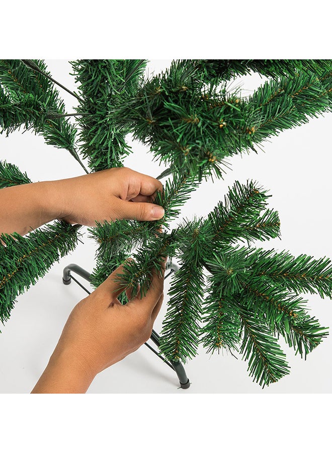 Y&D Decorative Christmas Tree With Stand Green/Black 150cm - Image 3