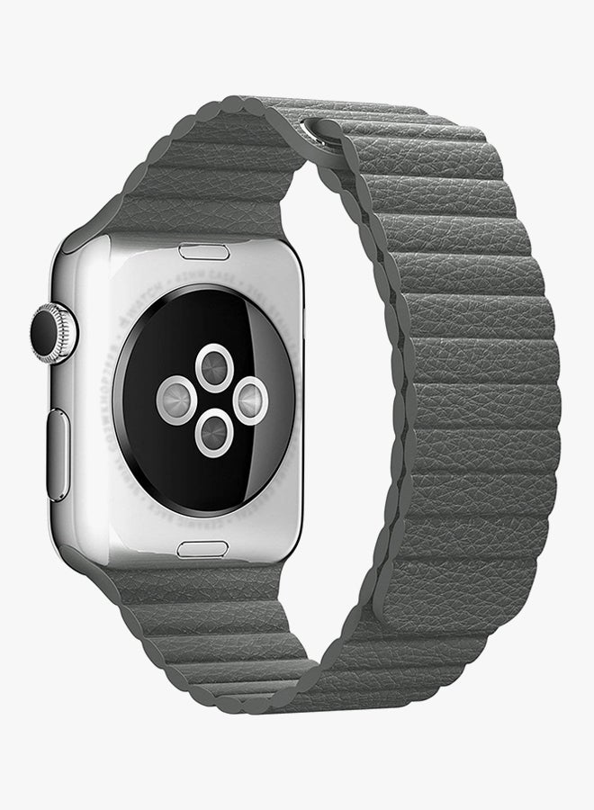Smart Band Replacement Band For Apple Watch Series 3/2/1 Grey  - Image 2