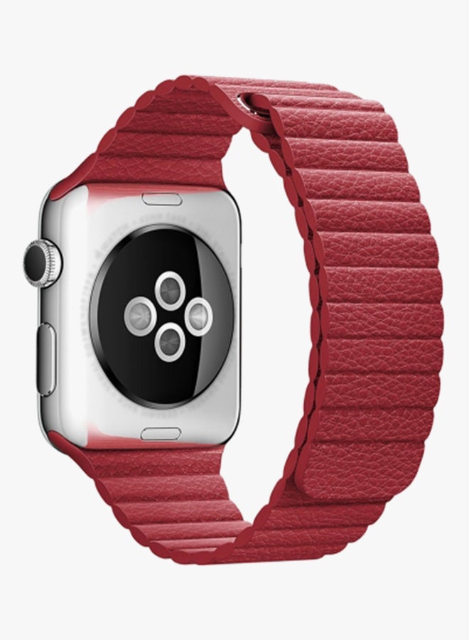 Smart Band Replacement Band For Apple Watch 38mm Red - Image 2