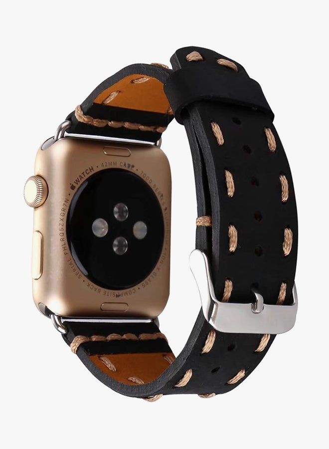 Smart Band Replacement Band For Apple Watch 42mm Black - Image 2