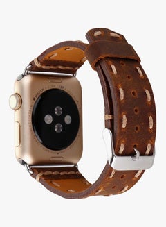 Smart Band Replacement Band For Apple Watch Series 3/2/1 Brown  - Image 2