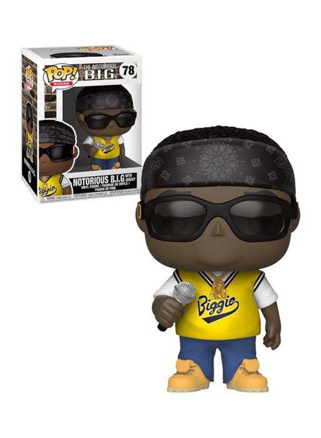 Funko Notorious B.I.G. With Jersey Bobblehead 31554 3.75inch  - Image 1