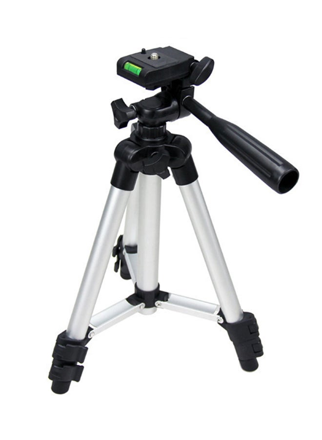 Generic - Aluminium Tripod For Canon/Nikon/DSLR Silver/Black - Image 1