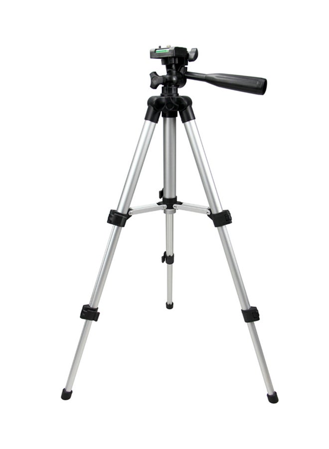 Generic - Aluminium Tripod For Canon/Nikon/DSLR Silver/Black - Image 1