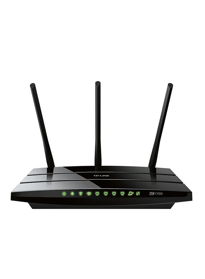 TP-LINK - Archer C7 Wireless Dual Band Gigabit Router Black - Image 1