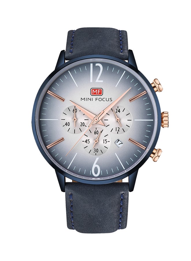 Men's Leather Analog Watch MF0114G - Image 1