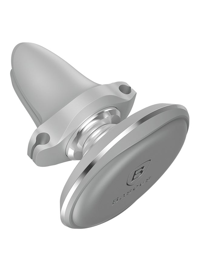 Baseus Car Phone Holder 360 Degree Magnetic Mount Air Vent Cradle Compatible with Galaxy S10 S9 S8 Note 9, Huawei P30 P20 Pro, iPhone 13/13 Mini/13 Pro/ 13 Pro Max 12/11/mini/pro max, XS Silver  - Image 2