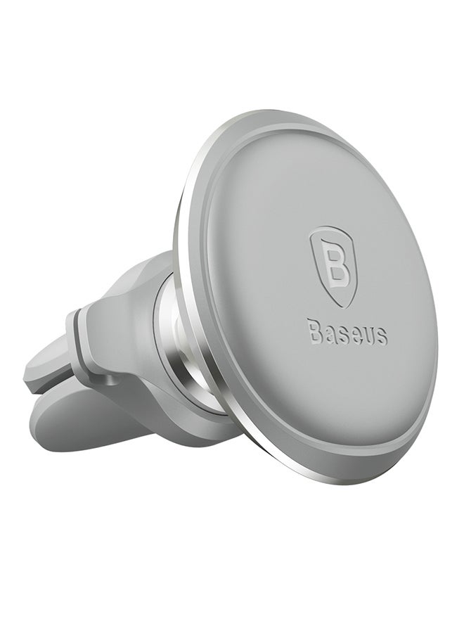 Baseus Car Phone Holder 360 Degree Magnetic Mount Air Vent Cradle Compatible with Galaxy S10 S9 S8 Note 9, Huawei P30 P20 Pro, iPhone 13/13 Mini/13 Pro/ 13 Pro Max 12/11/mini/pro max, XS Silver  - Image 3
