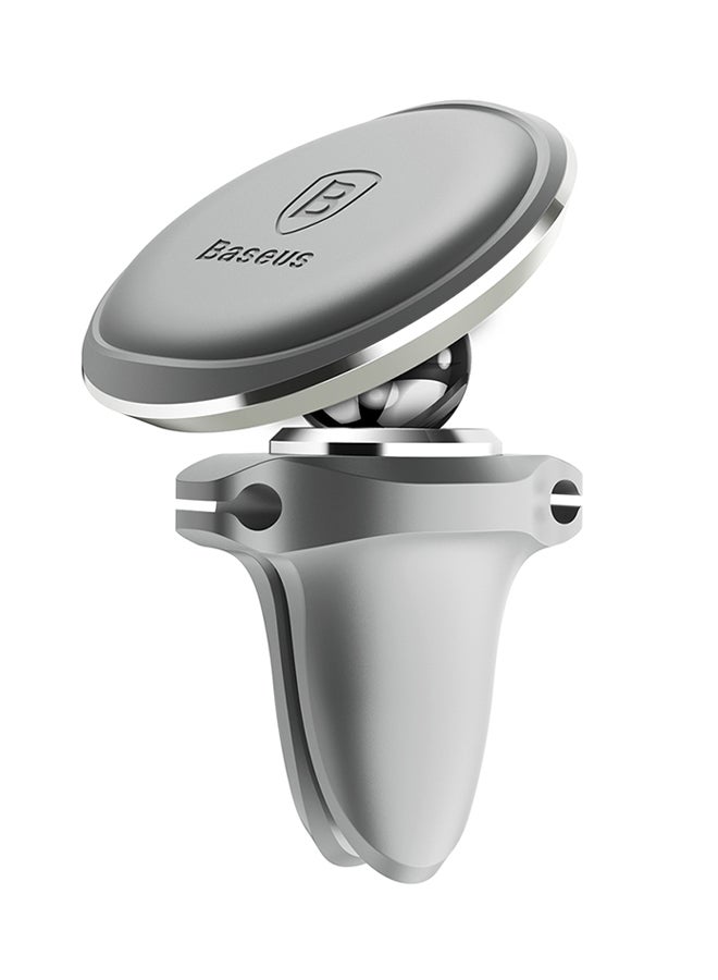 Baseus Car Phone Holder 360 Degree Magnetic Mount Air Vent Cradle Compatible with Galaxy S10 S9 S8 Note 9, Huawei P30 P20 Pro, iPhone 13/13 Mini/13 Pro/ 13 Pro Max 12/11/mini/pro max, XS Silver  - Image 5