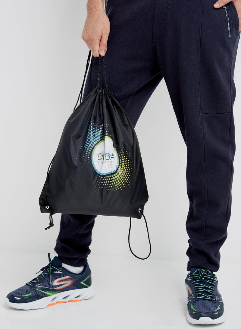 Drawstring Bag Black