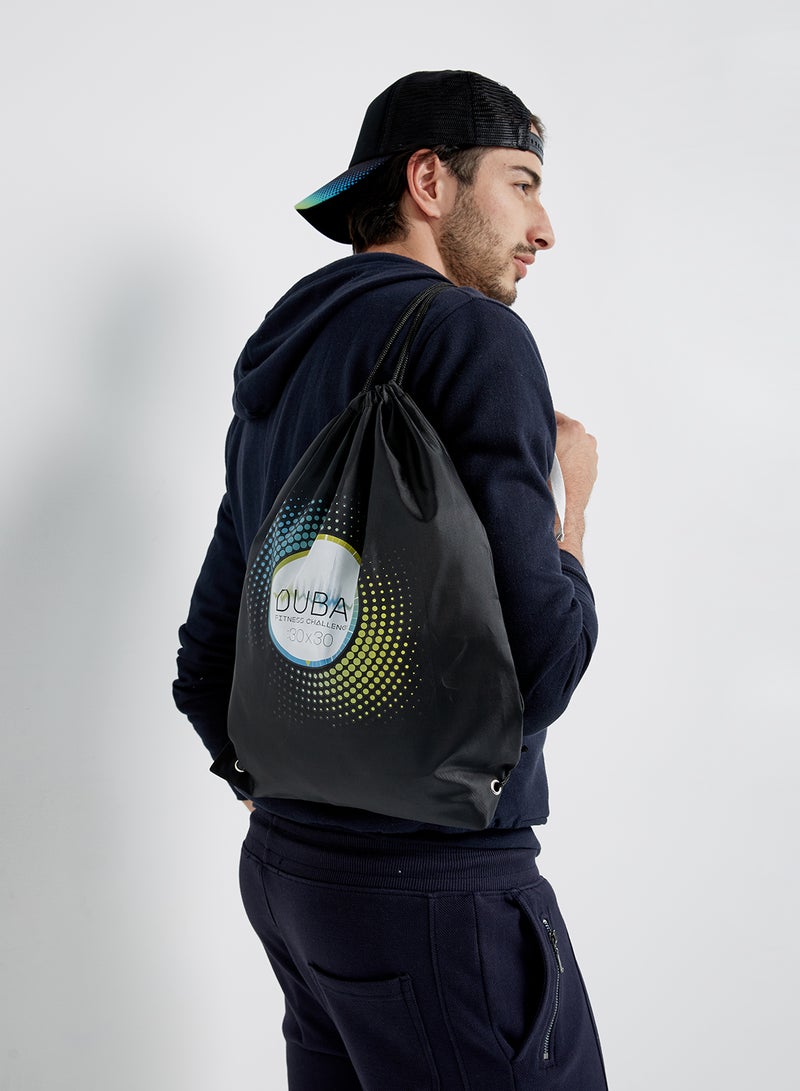 Drawstring Bag Black