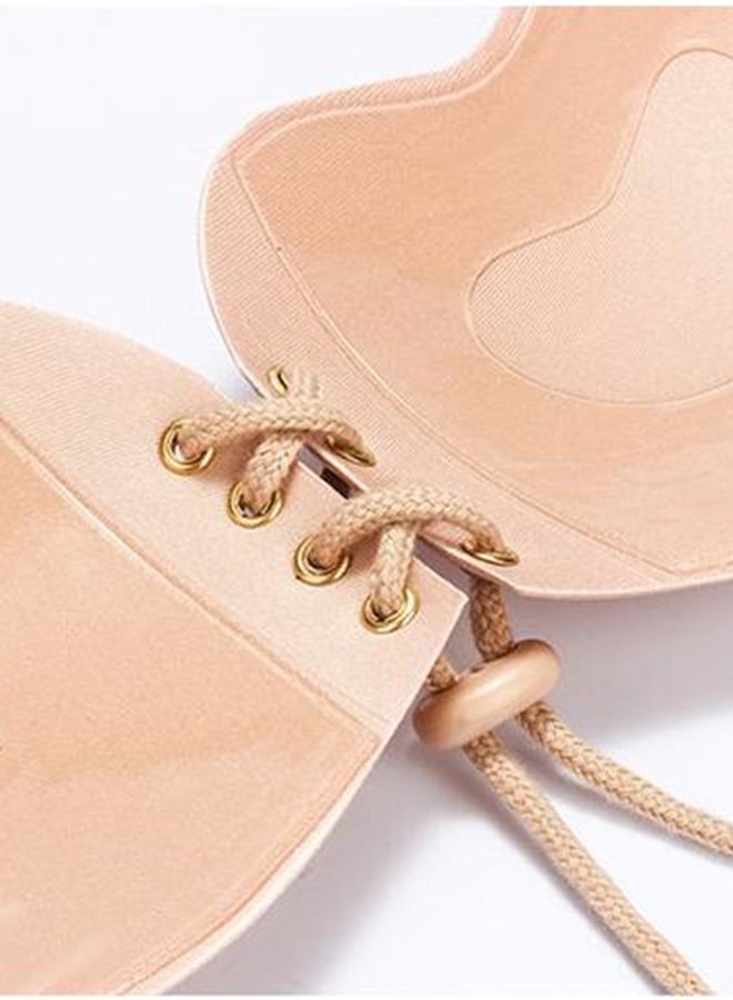 Self Adhesive Push Up Bra Beige  - Image 3