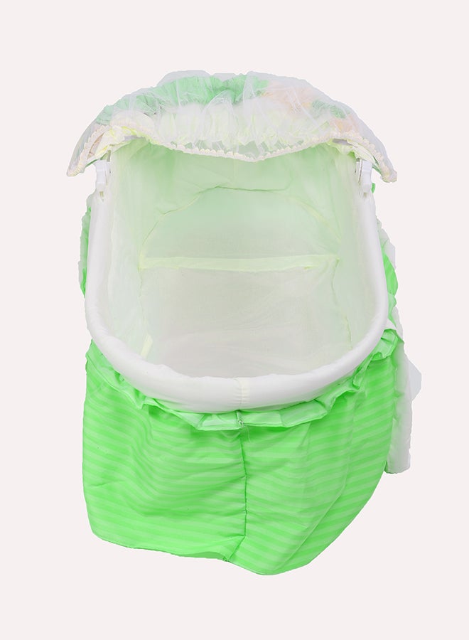 BABY PLUS Swing Cradle With Removable Mosquito Net - Image 4