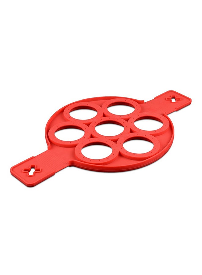 Pancake Baking Mould Red 39.5x23.5x1.5cm - Image 2