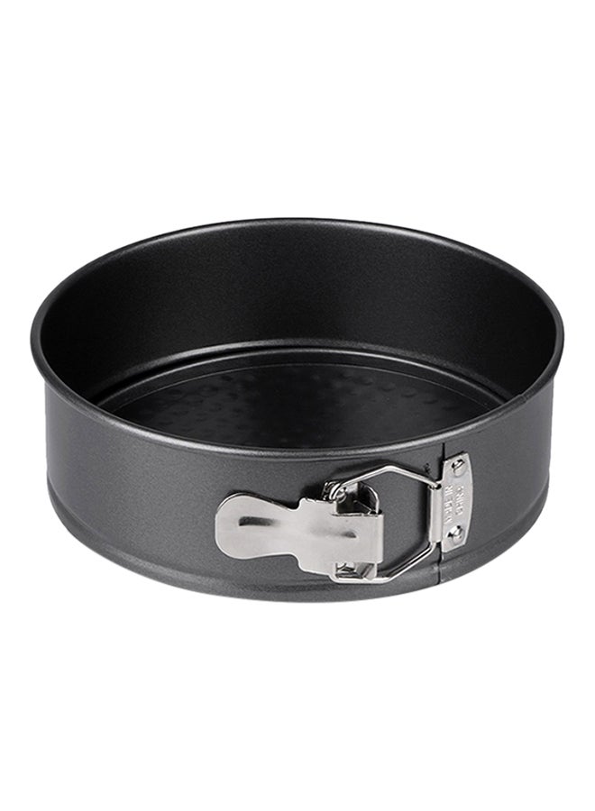 قالب كيك دائري مانع للالتصاق ومقاوم للحرارة أسود 8بوصة - Image 1