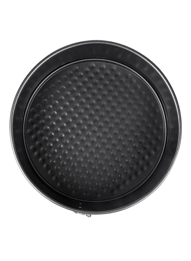 قالب كيك دائري مانع للالتصاق ومقاوم للحرارة أسود 8بوصة - Image 3