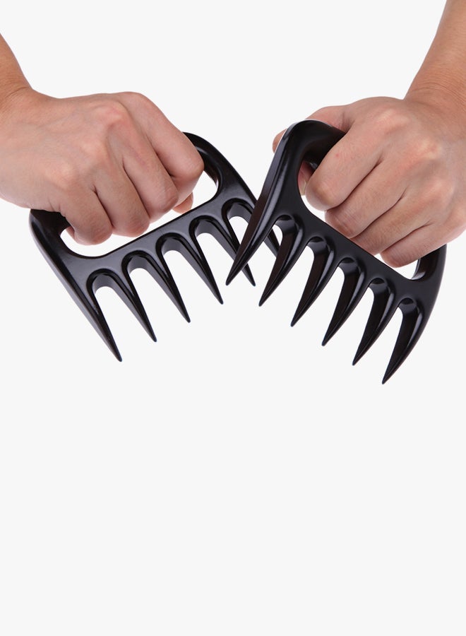 ماي لايف أونيت مقبض على شكل مخالب للإمساك باللحوم مجموعة من قطعتين أسود  - Image 4