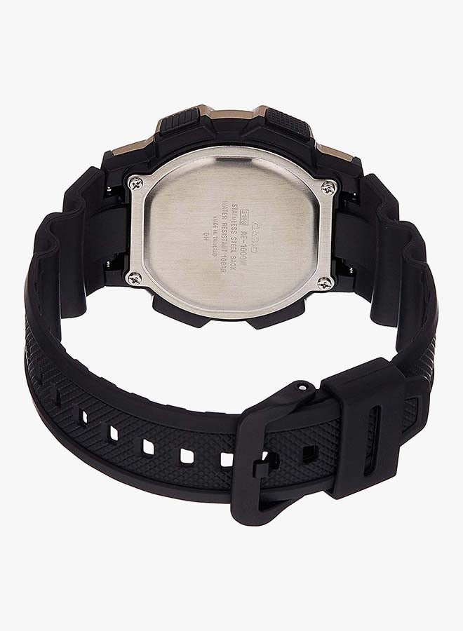 كاسيو ساعة يد رقمية بسوار من الراتنج طراز AE-1000W-1A3 للرجال - Image 2