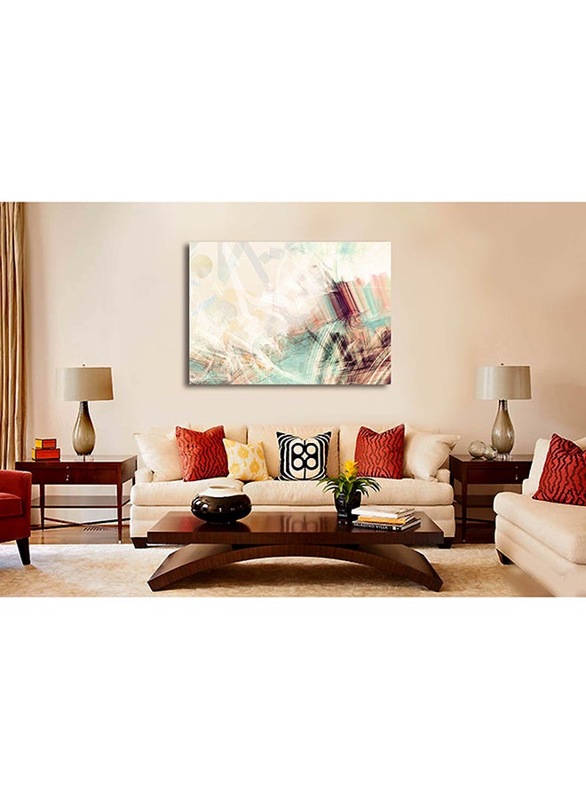 ROSE HAND 3D Printed Wall Painting Multicolour 75 x 50centimeter - Image 2