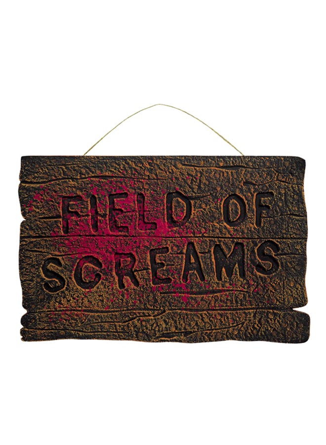 Amscan Halloween Field Of Scream Sign