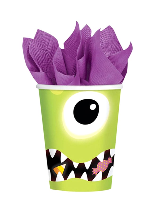 Amscan 8-Piece Boo Crew Cup Set