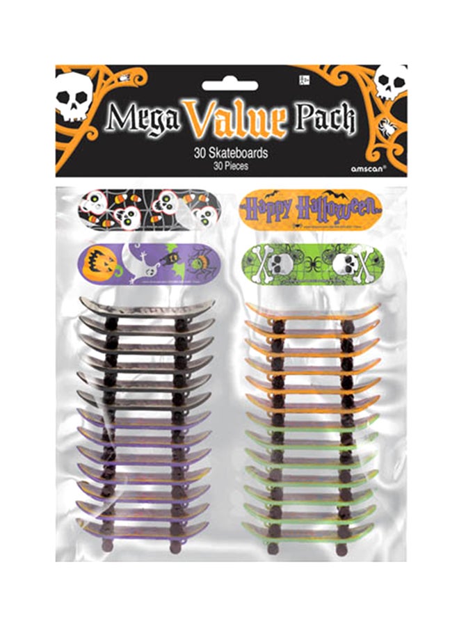 أمسكان طقم ألواح تزلج للهالوين من 30 قطعة