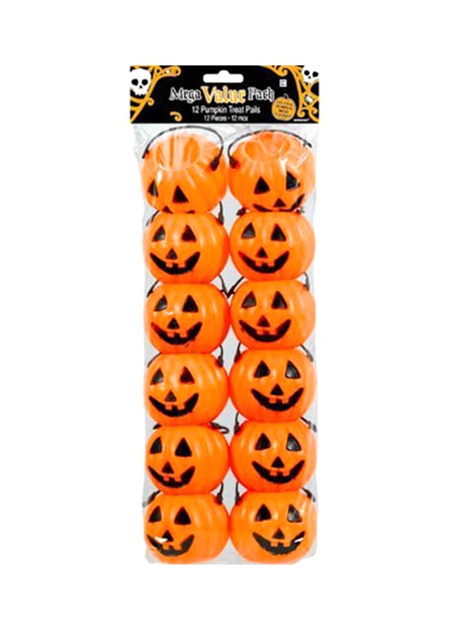 Amscan 12-Piece Miniature Pumpkin Set