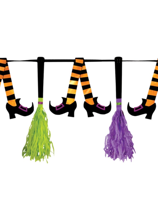 Amscan Witches Crew Tassel Pennant Banner