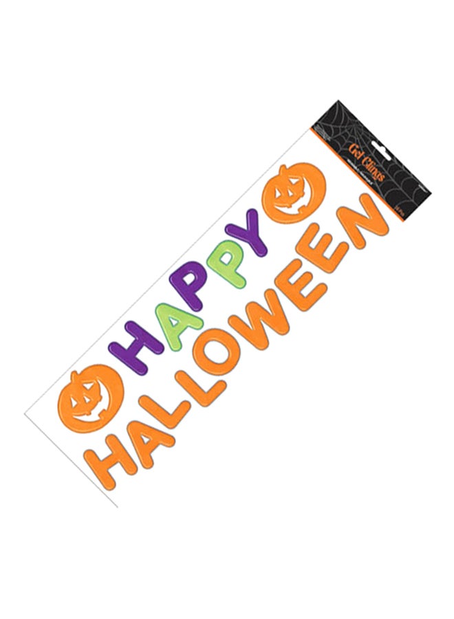 Amscan Happy Halloween Decorative Gel Clings