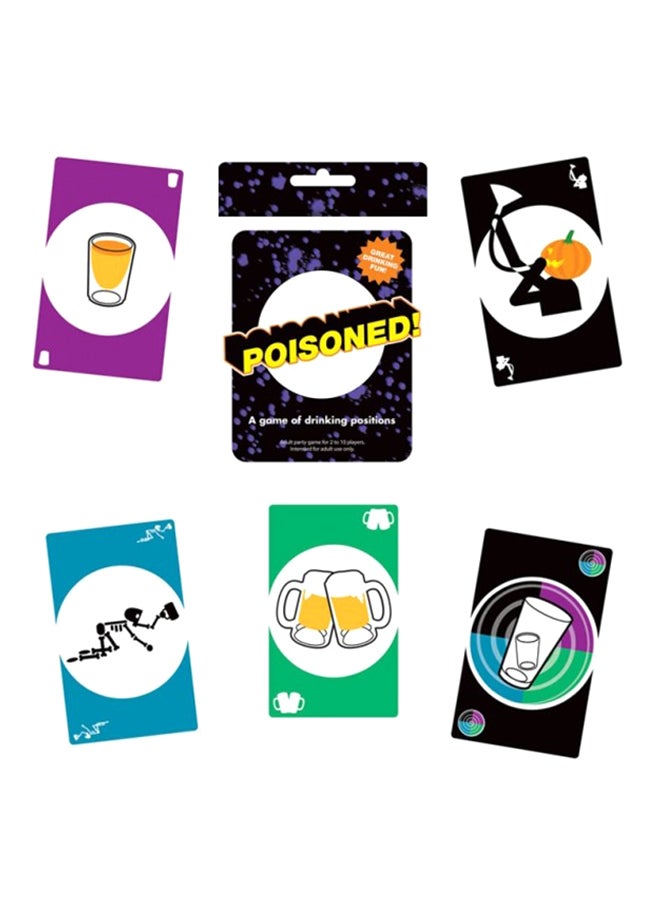 Amscan Poisoned Drinking Card Game