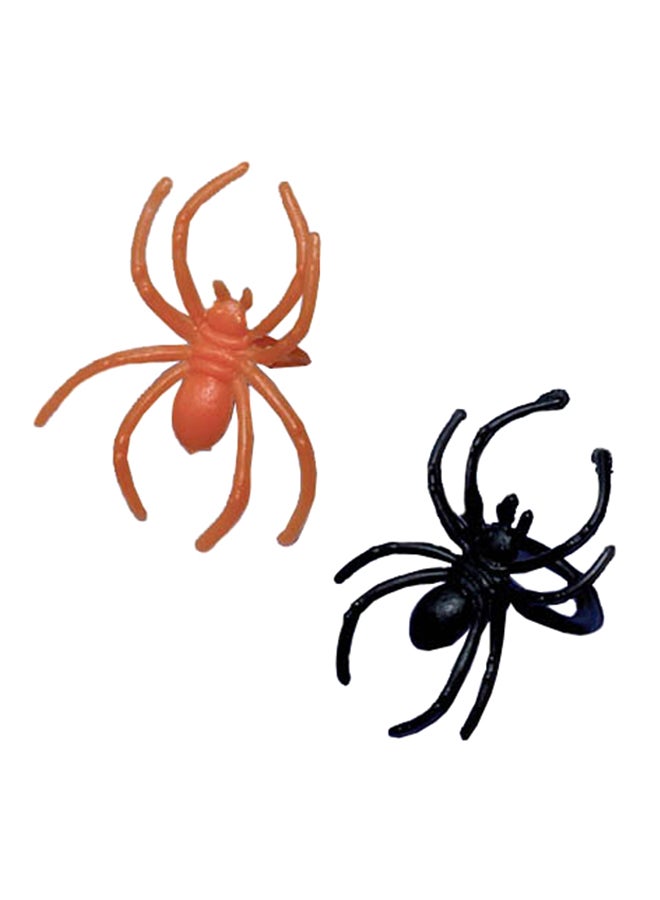 أمسكان طقم هدايا لحفلات الهالووين بنمط عناكب من 30 قطعة