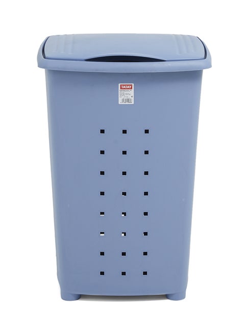 Polypropylene Linen Basket Blue 42x35.5x64cm
