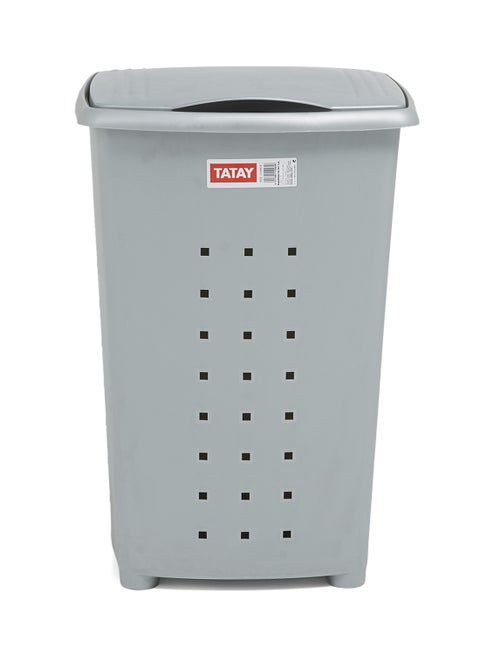 Linen Basket Grey 60Liters