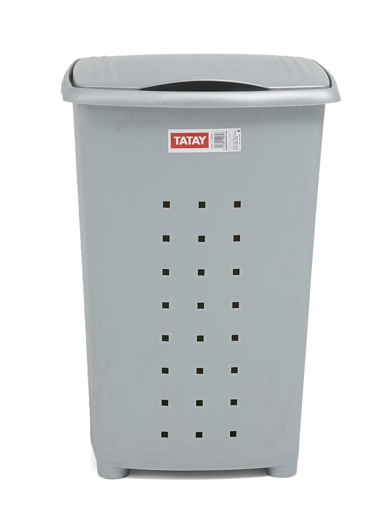 تاتاي سلّة كتان رمادي 60لترات  - Image 1