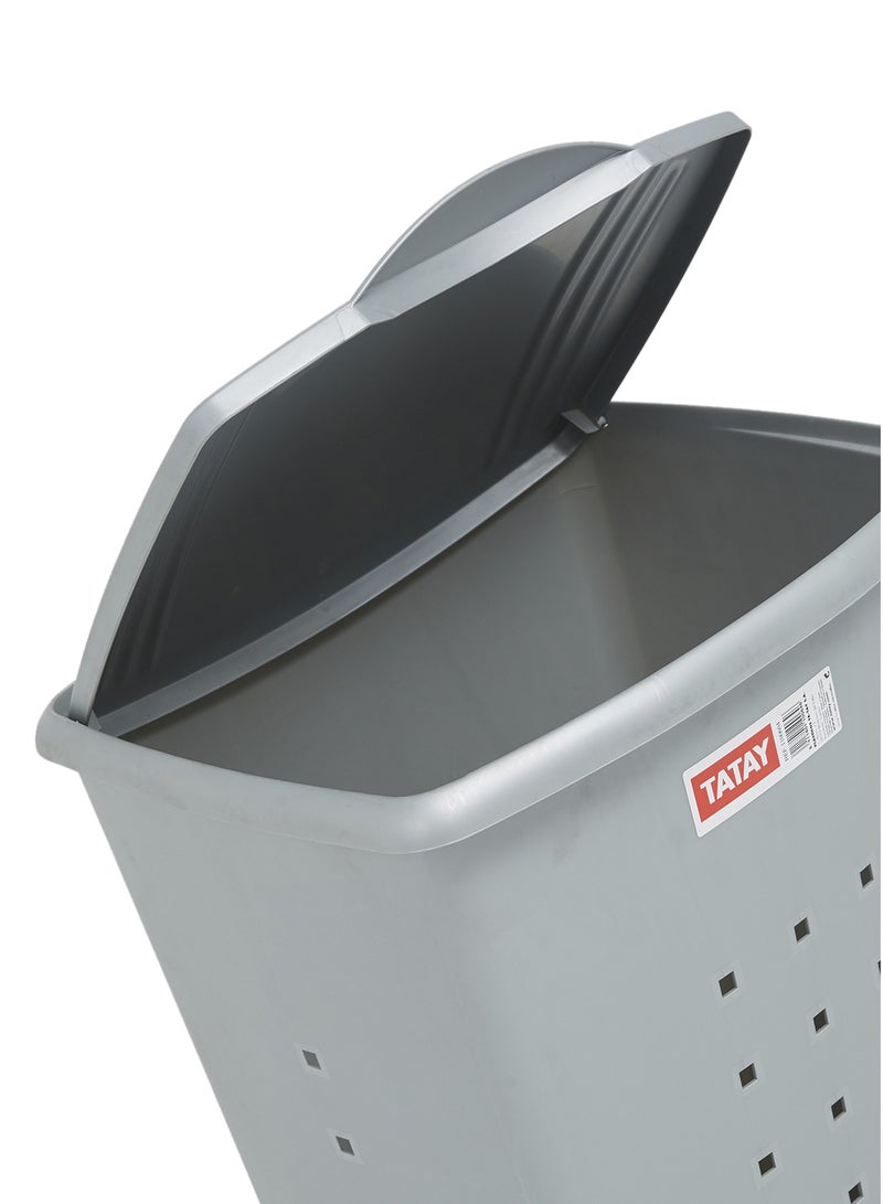 تاتاي سلّة كتان رمادي 60لترات  - Image 3