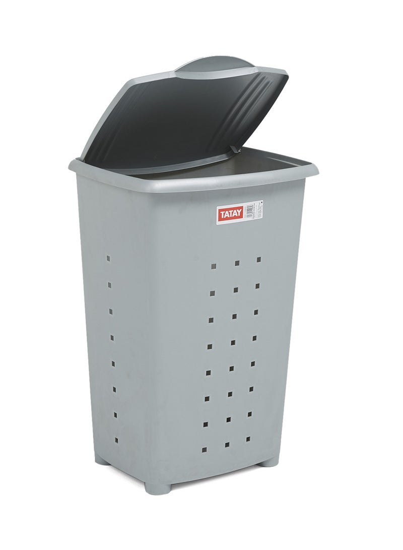 تاتاي سلّة كتان رمادي 60لترات  - Image 2