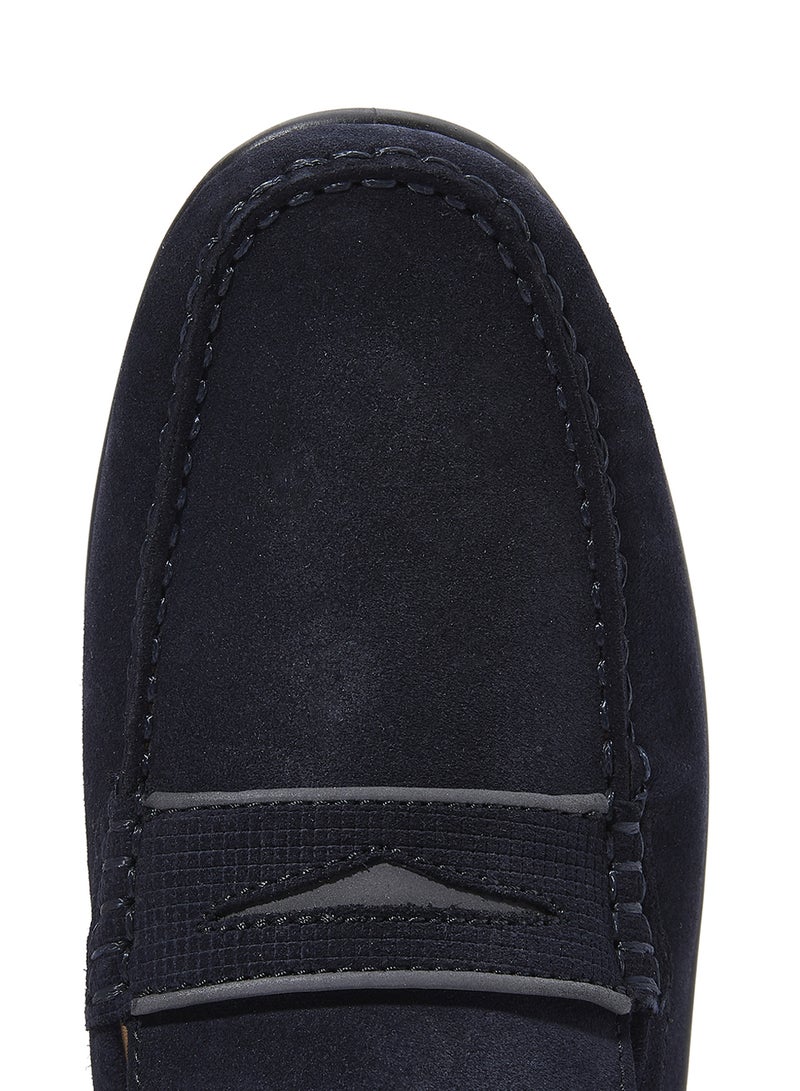 GEOX - Xense Mox Slip-On Moccasin Navy - Image 1