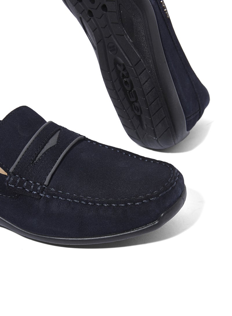 GEOX - Xense Mox Slip-On Moccasin Navy - Image 1