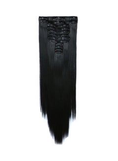 Long Straight Hair Extension Black 60cm